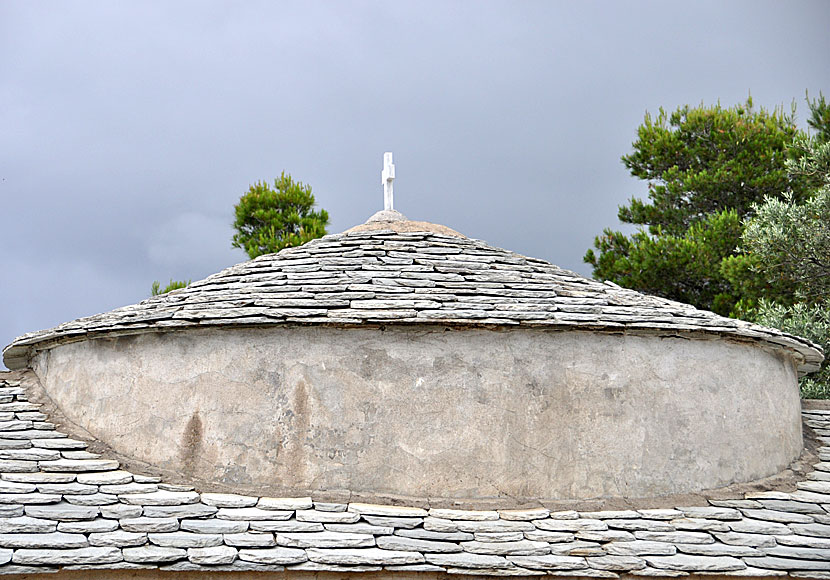 Agioi Anargiri church on Alonissos is one of Greece's most beautiful churches.