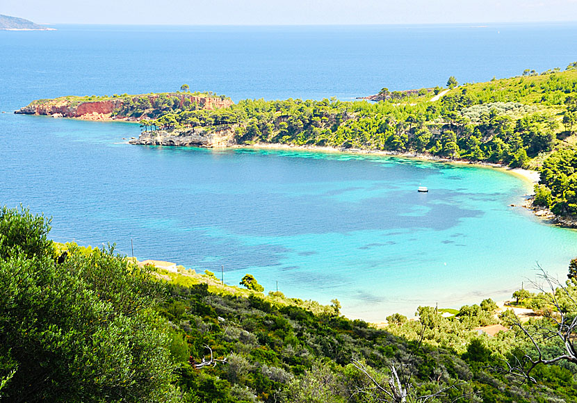 Tzortzi Gialos and Kokkinokastro beaches on Alonisso