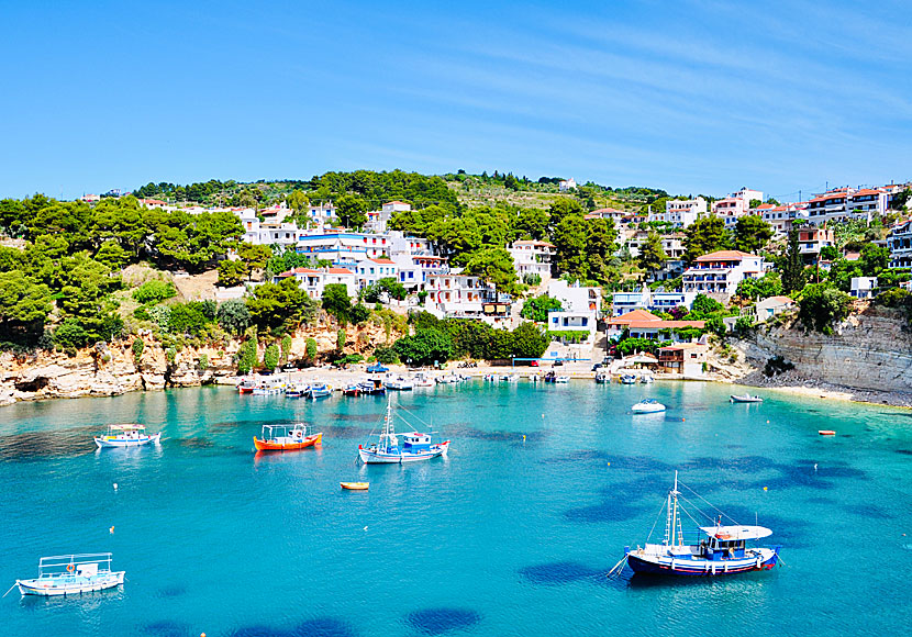 Don't miss the beautiful village of Votsi when you travel to Alonissos in the Sporades.