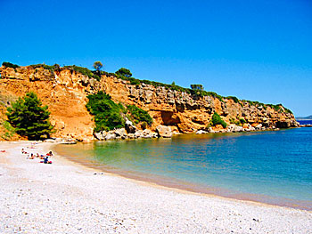 Kokinokastro beach on Alonissos.