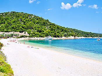 Leftos Gialos beach on Alonissos.