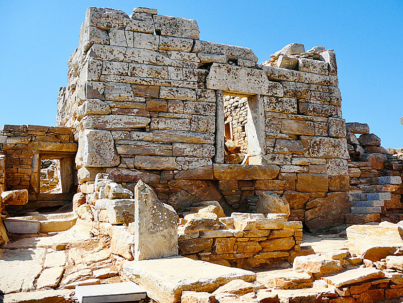 Don't miss the Mycenae-like Agia Triada Tower when traveling to Amorgos.