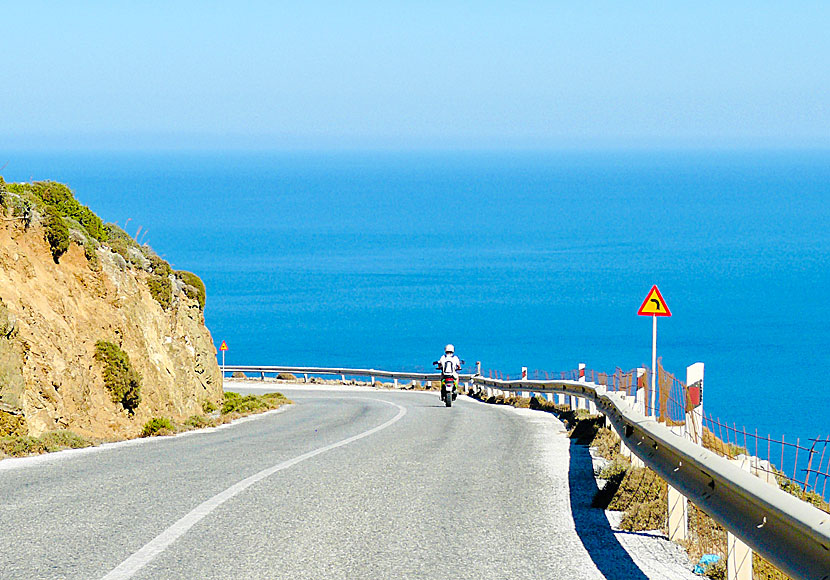 Discovering Amorgos with a scooter is quite amazing.