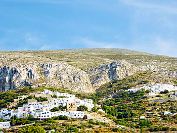The village Potamos on Amorgos.