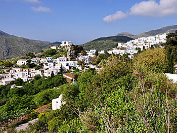 The village Langada on Amorgos.