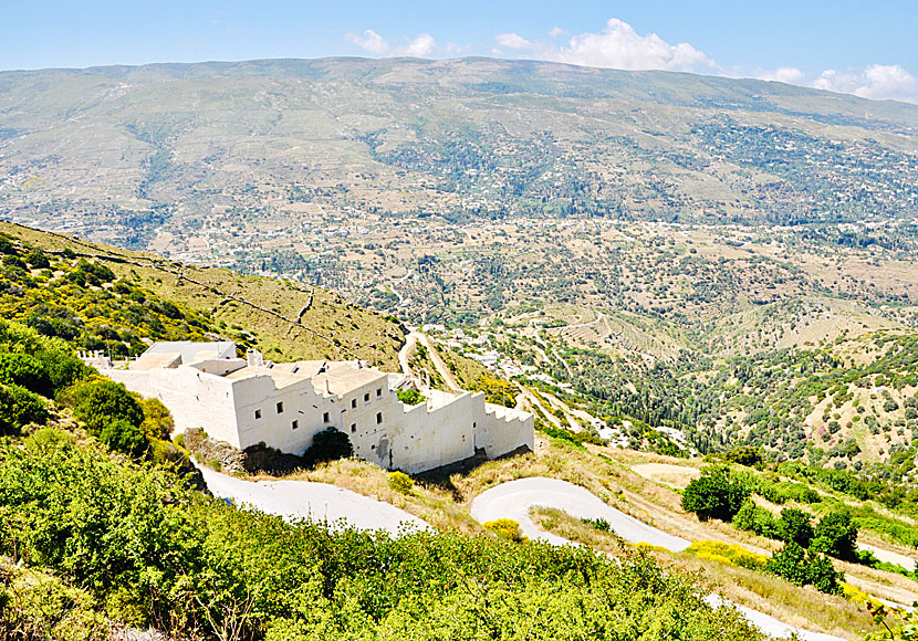Monastery of Panachrantos on Andros in the Cyclades.