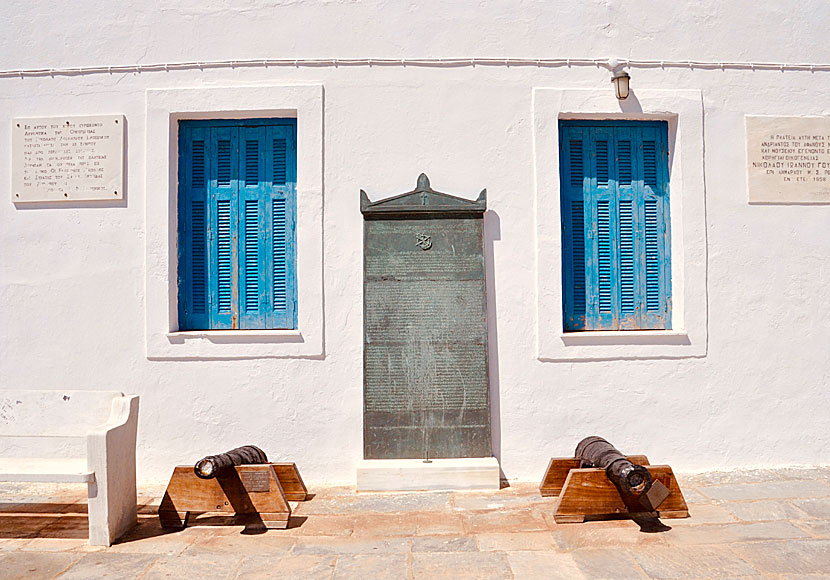 The Maritime Museum of Andros was founded in 1972.