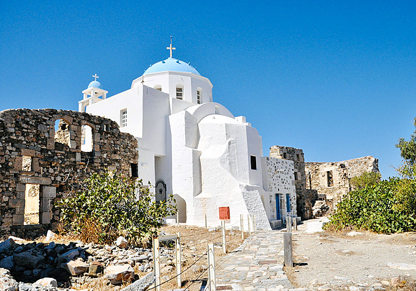 Church of Agios Georgios in Kastro on Astypalea.