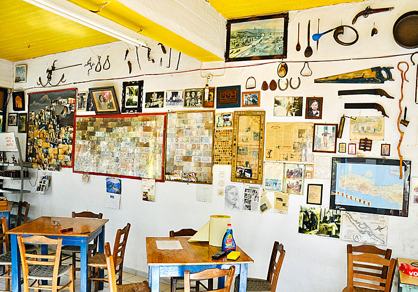 Hotels, pensions, rooms and museum in the village of Azogires on Crete.