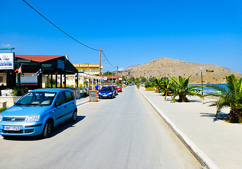 Along the beach promenade in Georgioupolis on Crete are many good restaurants and tavernas.