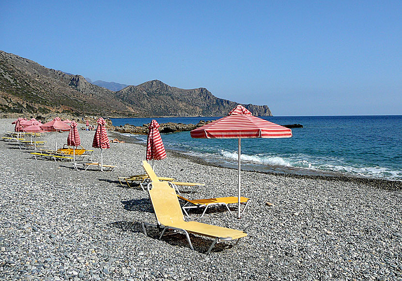 Gialiskari beach. Paleochora. Crete.