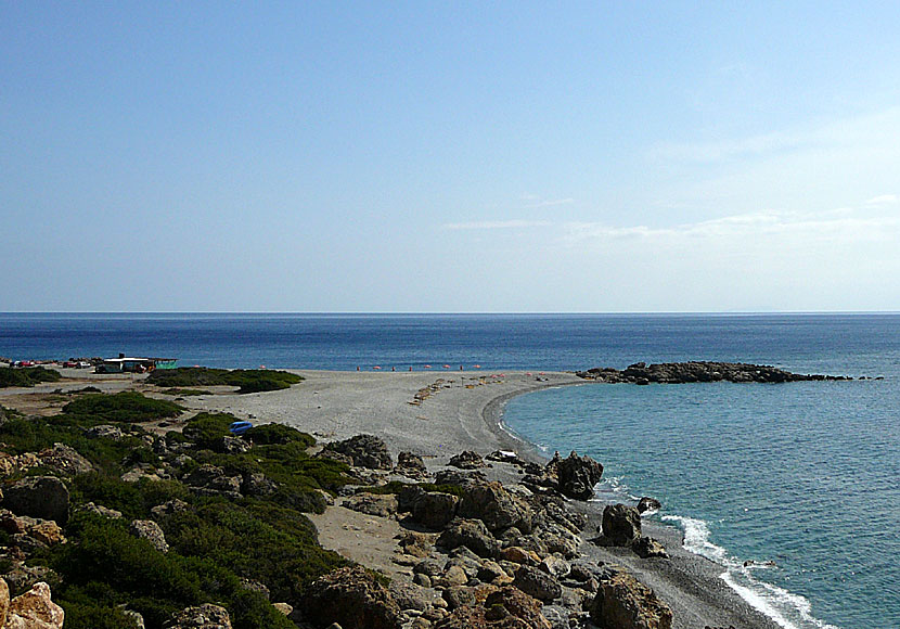Gialiskari beach. Paleochora. Crete.