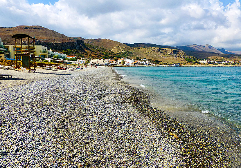 Kolymbari beach in Crete.