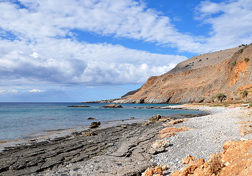 Lykos beach in southern Crete.