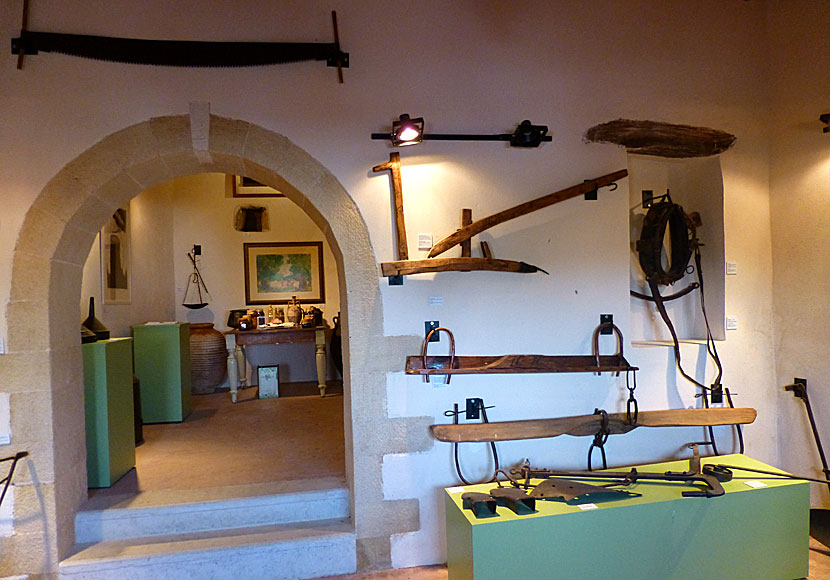 Museum of Olives in Ano Vouves in Crete.