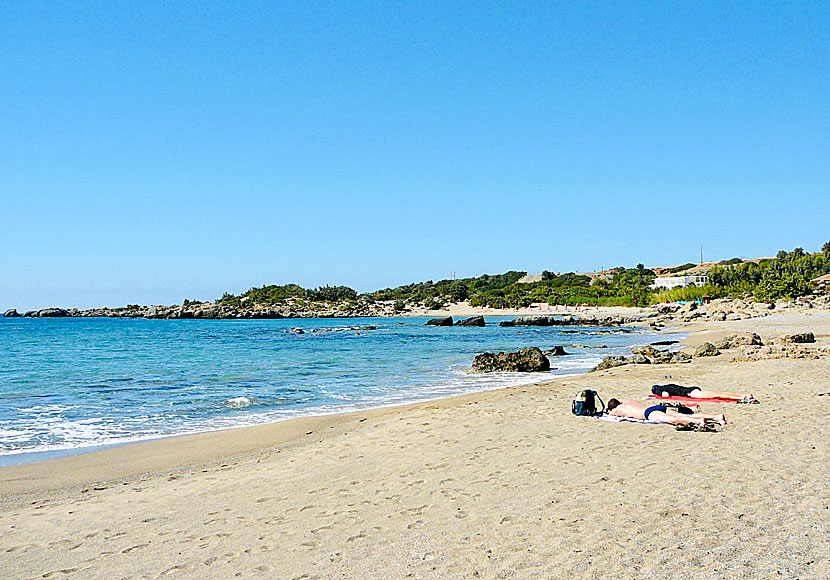 Kountoura beach near Grammeno and Krios beaches in southern Crete.