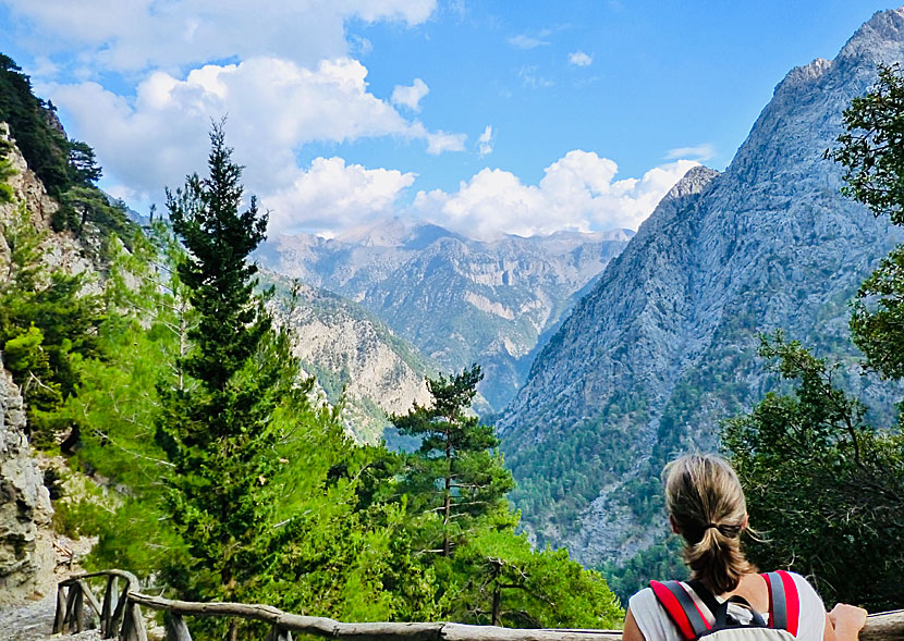 Don't miss hiking in the Samaria Gorge when you're in Crete.