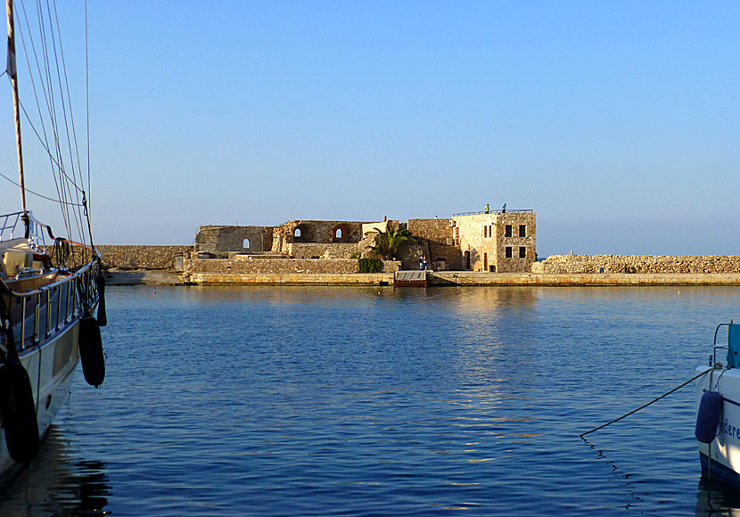 Bastion San Nicolo in Chania, Crete.