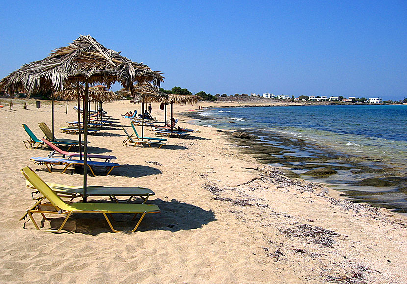 The beach which lies between Little Stavros and Stavros beach in Chania, Crete.