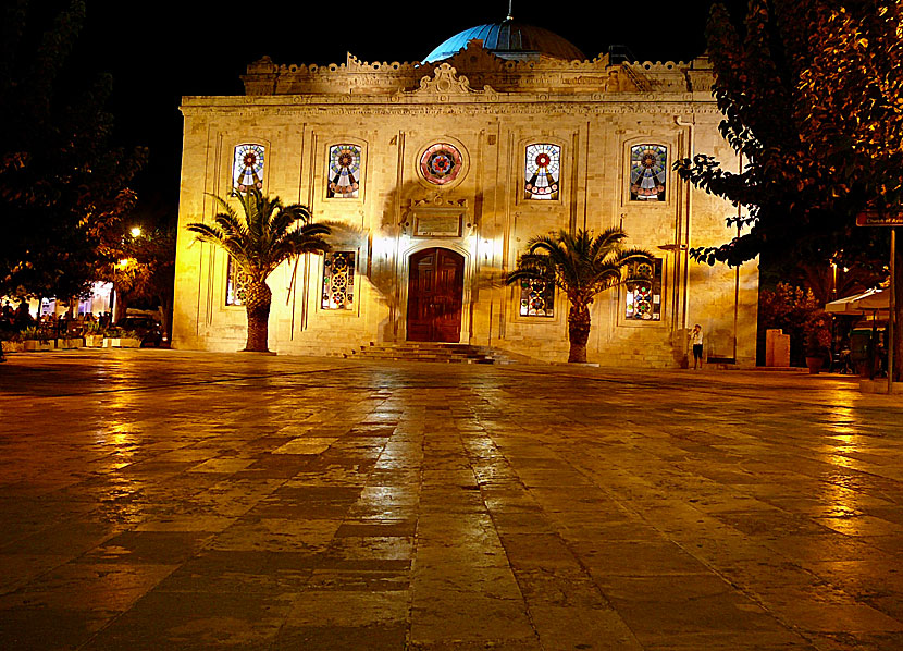 Agios Titos is one of the most interesting sights in Heraklion. Crete.