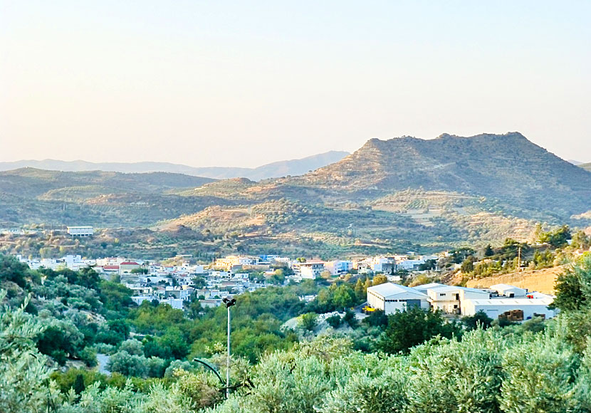 Do not miss the beautiful mountain village of Zaros when you are in Crete.