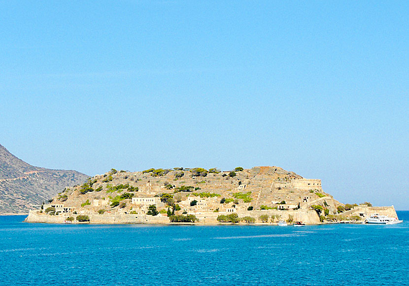 Leper island of Spinalonga in eastern Crete.