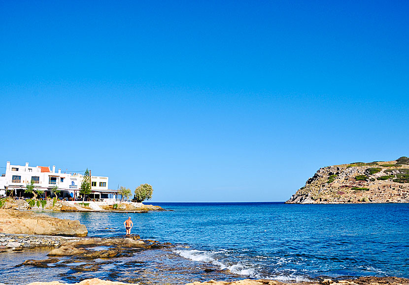 Mochlos beach on eastern Crete.
