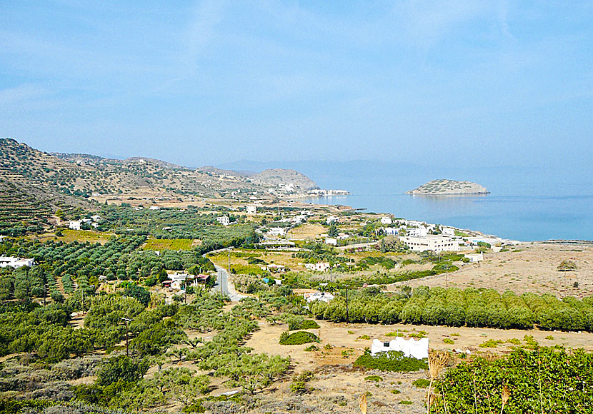 The village of Mochlos near Sitia in eastern Crete.