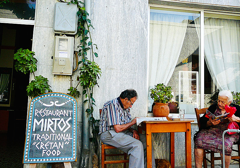 Don't miss the quiet village of Mirtos when you've had enough of the partying in Malia.