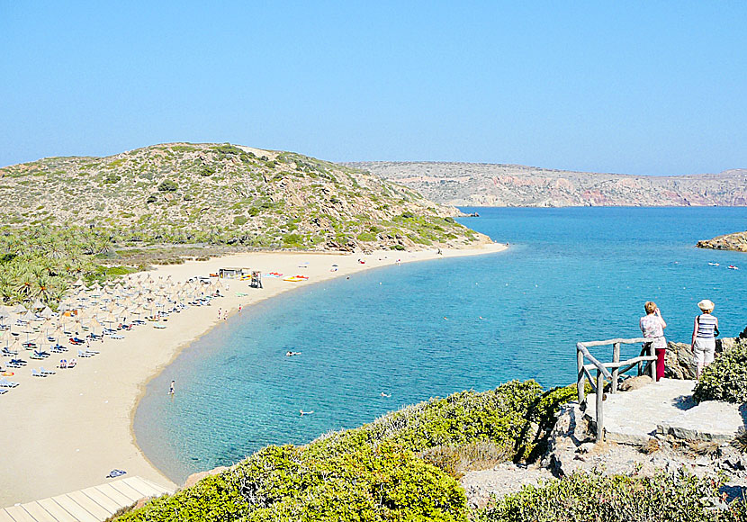 The Palm Beach of Vai in eastern Crete Bounty beach.