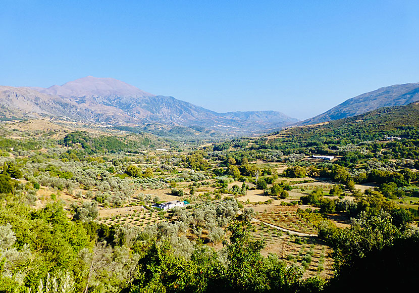Amari valley south of Rethymnon in Crete.