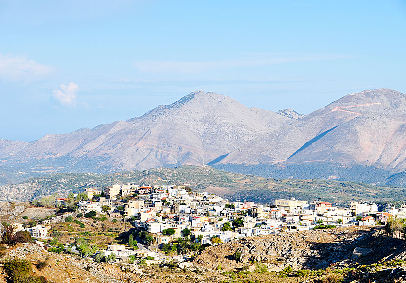 Don't miss the amazing village of Anogia when you visit the Ida Cave and the Nida Plateau in Crete