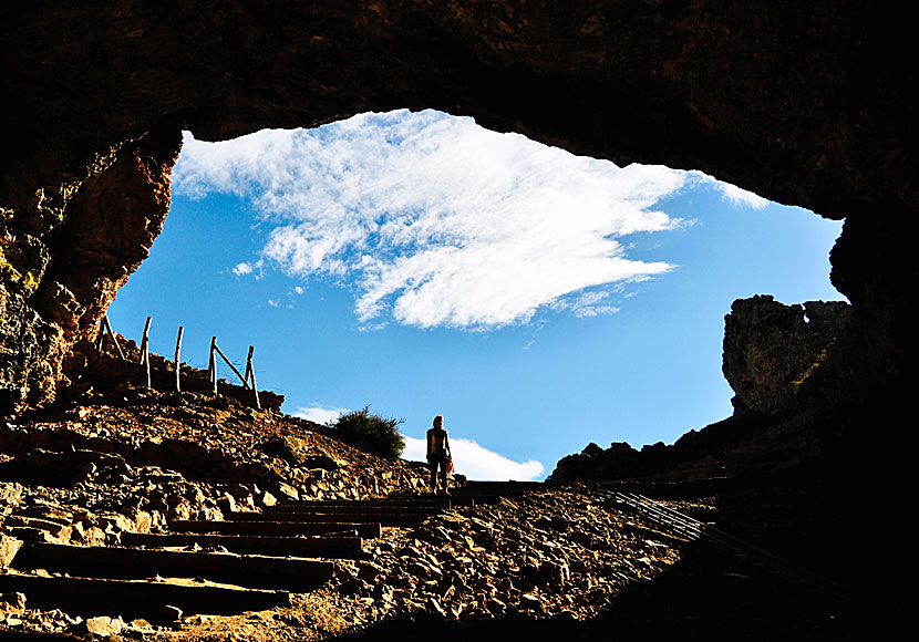 The Ideon Cave in Crete.