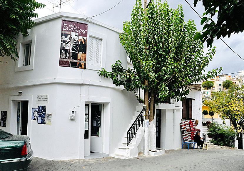 Nikos Xylouris Museum is located on the square in Anogia. Crete.