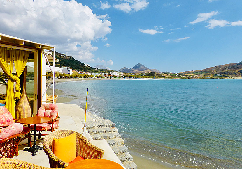 Plakias is located about 35 kilometres south of Rethymno in Crete.