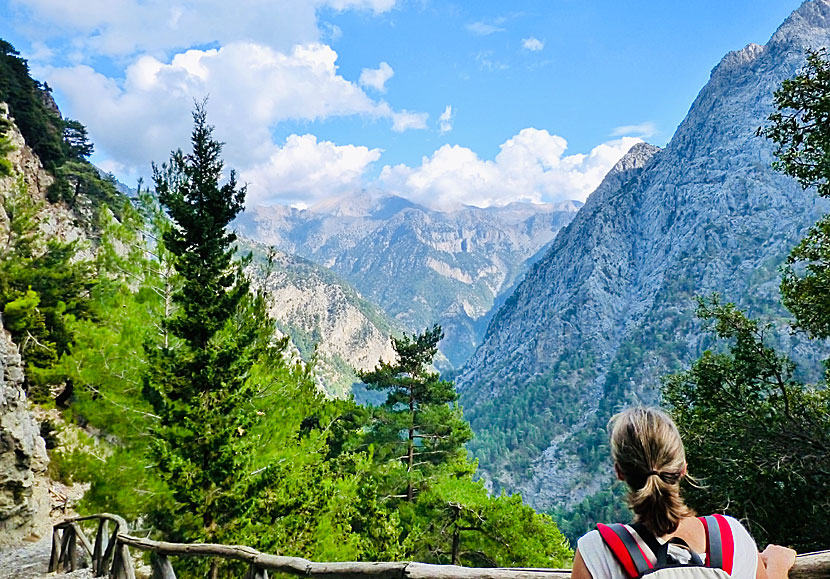 Don't miss a hike in the Samaria Gorge when you visit Crete.