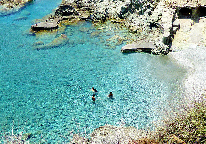 Galifos beach on Folegandros.