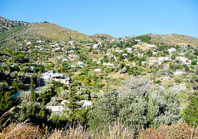 Hikes between the villages on Ikaria.