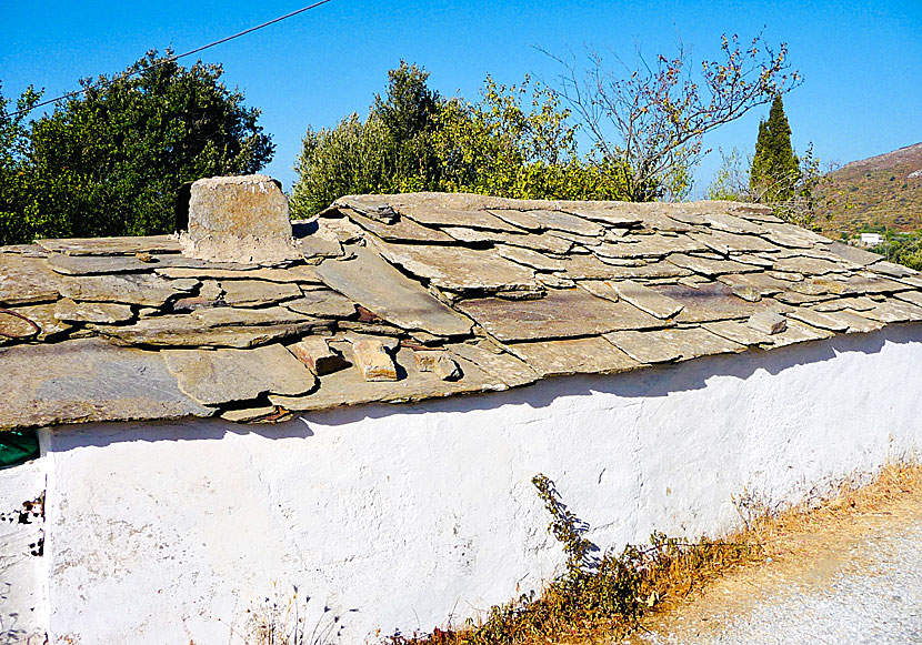 You are sure to pass slate stone churches while hiking in Ikaria.