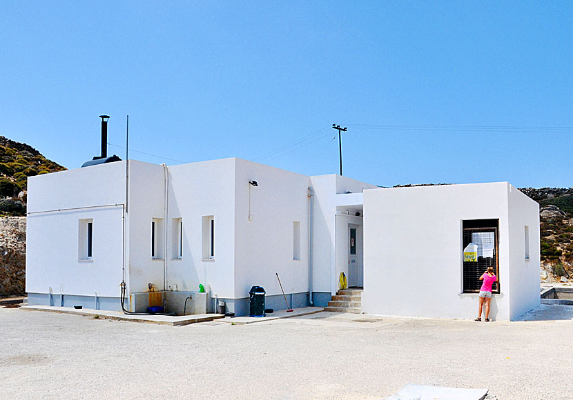 The local Diaseli cheese factory above Agia Theodoti beach on Ios.