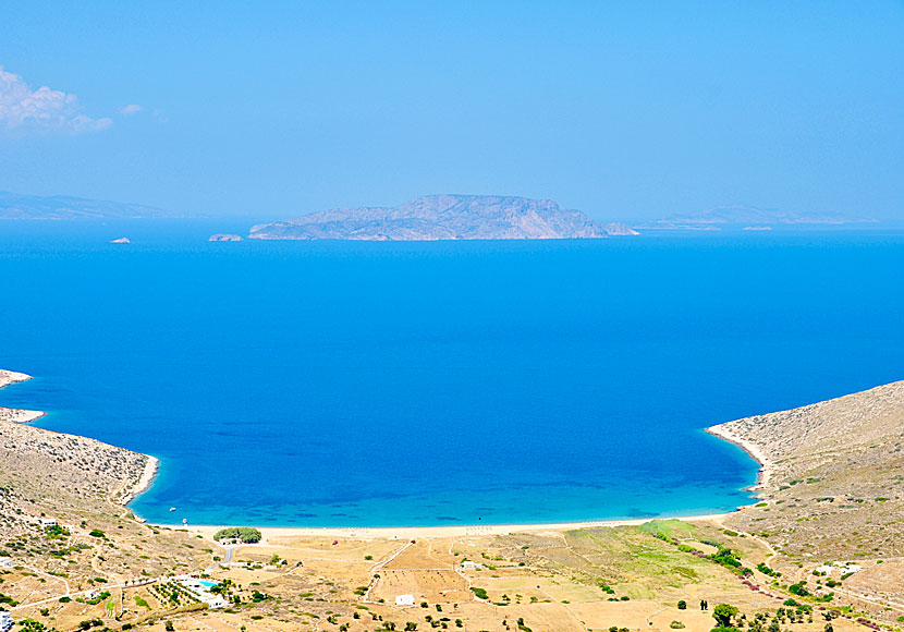 The best beaches on Ios. Agios Theodotis.