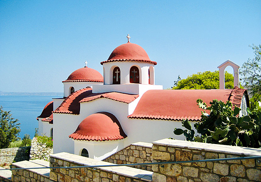 The church belonging to the nunnery of Agios Savvas