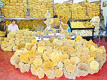 Sponges on Kalymnos.