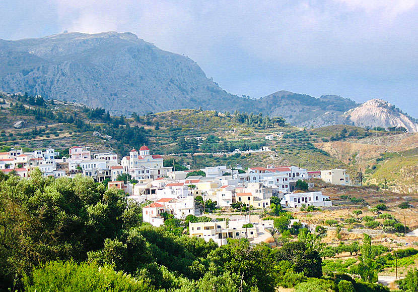 The village Othos in Karpathos.
