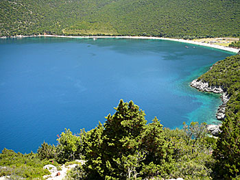 Antisamos beach on Kefalonia.