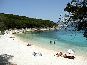 Emblisi beach on Kefalonia.