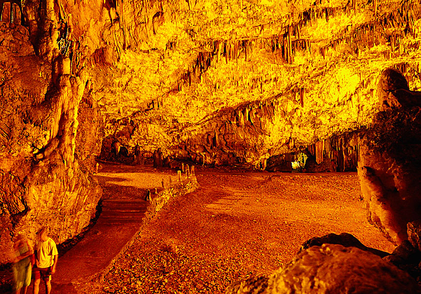 Drogarati Cave on Kefalonia in Greece.