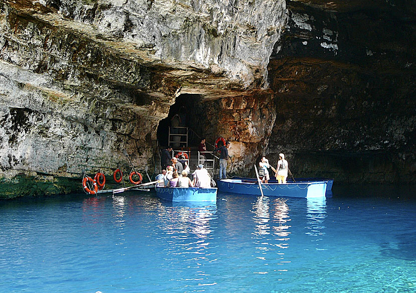 Don't miss Melissani lake when you visit Kefalonia in the Ionian archipelago.