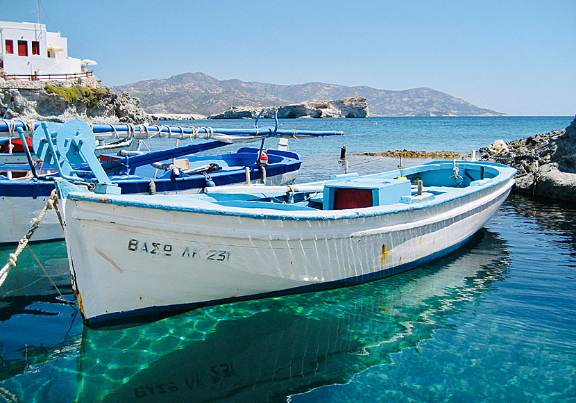 Goupa on Kimolos is one of the most beautiful villages in the Cyclades.