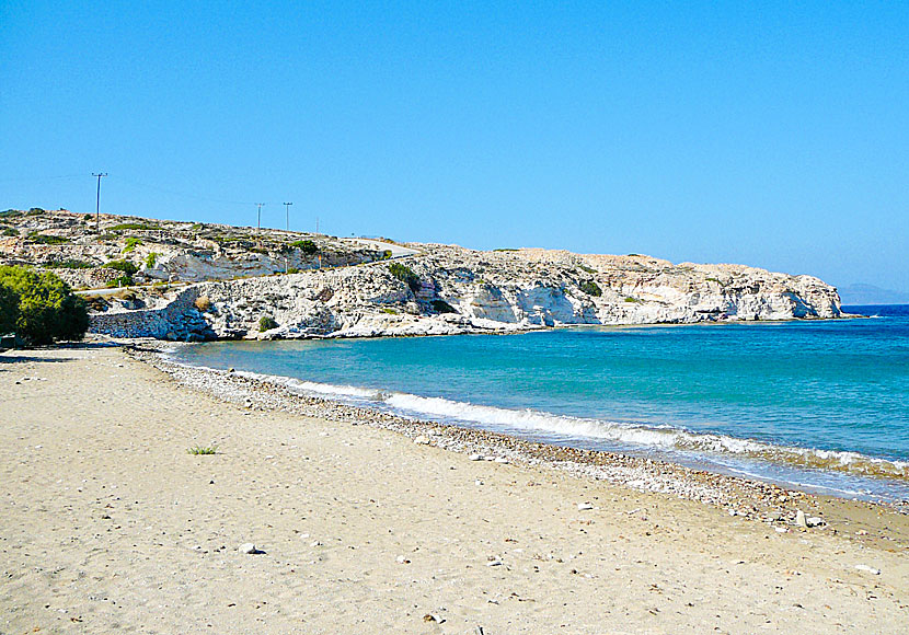 The best beaches on Kimolos. Klima beach.